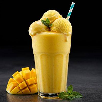 Mango Ice Cream Shake